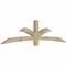 Ekena Millwork Davenport Rough Sawn Timber Gable Bracket, Douglas Fir, 96"W x 24"H x 4"D x 4"F, 6/12 Pitch GBW096X24X0404DAV00RDF - alternate 2